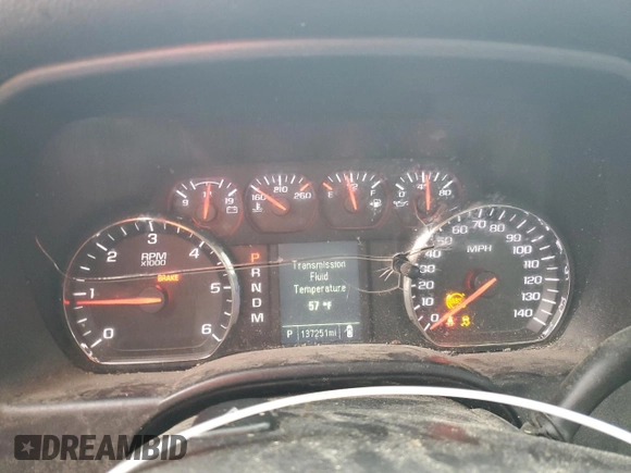 2016 Chevrolet Silverado 1500 Work Truck with VIN 1GCNKNEHXGZ196059, listed as a Copart auction lot 48275255 with 137,251 mi miles and Salvage Title. Bid and sale history available at DreamBid. Image 9.
