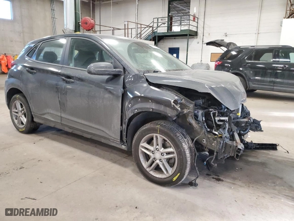 2020 Hyundai Kona SE with VIN KM8K1CAA8LU461034, listed as a Copart auction lot 42871345 with 75,495 mi miles and Salvage Title. Bid and sale history available at carsss.com. Image 4.