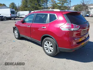 2014 Nissan Rogue S with VIN 5N1AT2MV9EC770681, listed as a IAAI auction lot 41705077 with 169,867 mi miles. Bid and sale history available at carsss.com. Image 3.