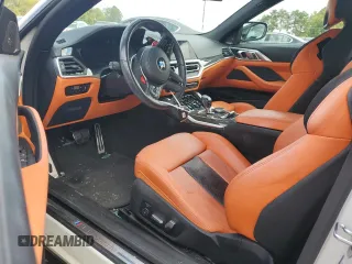2022 BMW M4 Competition xDrive with VIN WBS33BA00NCK97008, listed as a Copart auction lot 74706674 with 0 mi miles and Salvage Title. Bid and sale history available at carsss.com. Image 8.