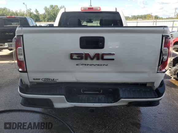 2021 GMC Canyon 2WD Elevation Standard with VIN 1GTG5BEN6M1165356, listed as a Copart auction lot 74314874 with 75,677 mi miles and Clean Title. Bid and sale history available at carsss.com. Image 6.