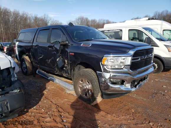 2020 Ram 2500 Big Horn with VIN 3C6UR5DJ3LG139859, listed as a Copart auction lot 83535444 with 80,923 mi miles and Salvage Title. Bid and sale history available at carsss.com. Image 1.