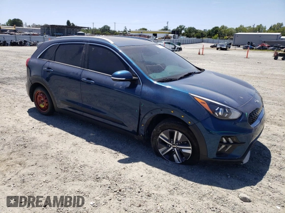 2020 Kia Niro EX Premium with VIN KNDCE3LC5L5366372, listed as a Copart auction lot 56239174 with 39,552 mi miles and Salvage Title. Bid and sale history available at carsss.com. Image 4.