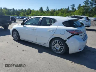 2011 Lexus CT 200h z VIN JTHKD5BH0B2046799, wystawiony jako Copart lot #58246525 z przebiegiem 130 019 mil mil oraz Szkoda całkowita • Salvage title. Historia ofert i sprzedaży dostępna na DreamBid. Obrazek 2.