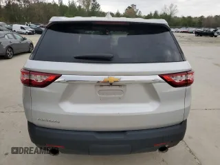 2019 Chevrolet Traverse LS with VIN 1GNERFKW8KJ145727, listed as a Copart auction lot 50228015 with 132,212 mi miles and Salvage Title. Bid and sale history available at carsss.com. Image 6.