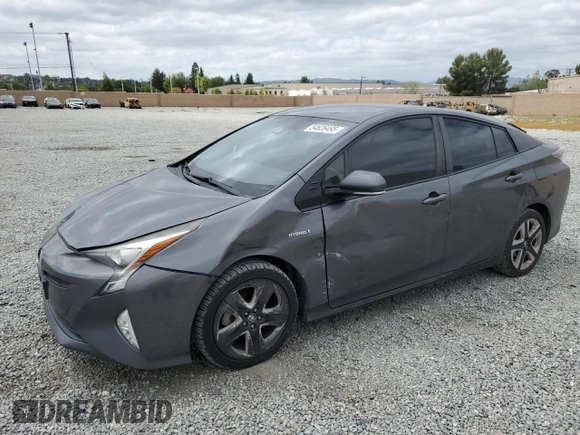 2016 Toyota Prius Four with VIN JTDKARFU7G3022980, listed as a Copart auction lot 54626495 with 187,992 mi miles and Salvage Title. Bid and sale history available at carsss.com. Image 1.