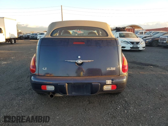 2005 Chrysler PT Cruiser GT with VIN 3C3AY75S45T336734, listed as a Copart auction lot 74562924 with 77,762 mi miles and Clean Title. Bid and sale history available at DreamBid. Image 6.