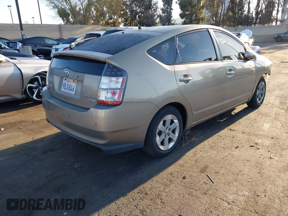 2005 Toyota Prius with VIN JTDKB20U753051597, listed as a IAAI auction lot 41792556 with 1 mi miles. Bid and sale history available at carsss.com. Image 4.