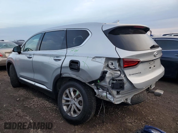 2019 Hyundai Santa Fe SEL Plus z VIN 5NMS33AD2KH100204, wystawiony jako Copart lot #82542424 z przebiegiem 56 214 mil mil oraz Szkody całkowita. Historia ofert i sprzedaży dostępna na DreamBid. Obrazek 2.