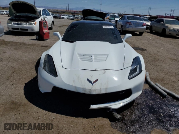 2016 Chevrolet Corvette Z06 2LZ with VIN 1G1YS2D64G5606608, listed as a Copart auction lot 56267255 with 48,711 mi miles and Salvage title. Bid and sale history available at DreamBid. Image 5.