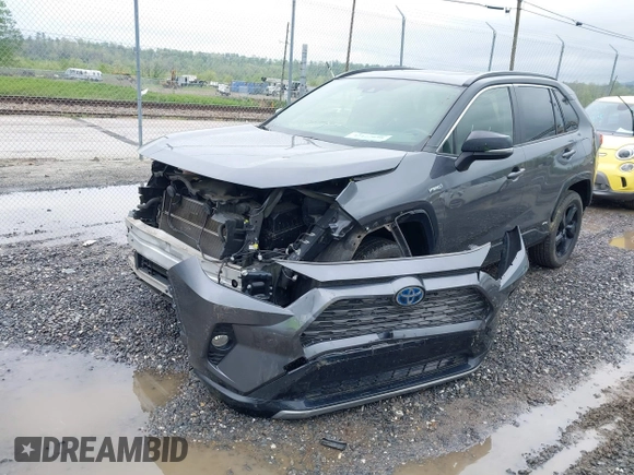 2021 Toyota RAV4 Hybrid XSE with VIN JTME6RFV0MD515817, listed as a IAAI auction lot 42127698 with 98,078 mi miles and . Bid and sale history available at DreamBid. Image 18.