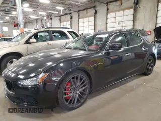 2016 Maserati Ghibli S Q4 with VIN ZAM57RTA9G1168309, listed as a Copart auction lot 68623683 with 73,612 mi miles. Bid and sale history available at carsss.com. Image 1.