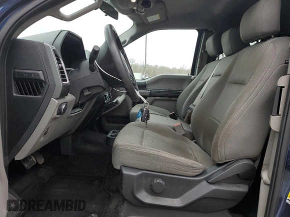2017 Ford F-150 XL with VIN 1FTEX1E88HKC10819, listed as a Copart auction lot 50900535 with 47,659 mi miles and Salvage Title. Bid and sale history available at carsss.com. Image 7.