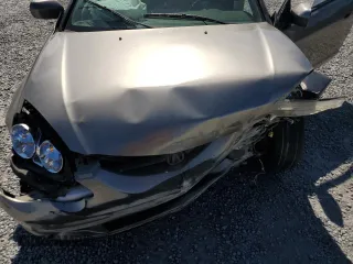 2002 Acura RSX Manual with VIN JH4DC53812C039395, listed as a Copart auction lot 75213704 with 151,150 mi miles and Salvage Title. Bid and sale history available at carsss.com. Image 12.