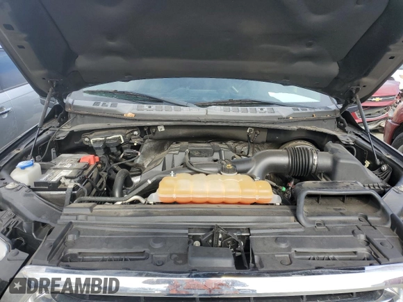 2015 Ford F-150 XL with VIN 1FTEW1CP7FFC11124, listed as a Copart auction lot 41777125 with 105,215 mi miles and Salvage title. Bid and sale history available at DreamBid. Image 11.