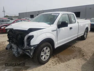 2019 Ford F-150 with VIN 1FTFX1C49KKC58289, listed as a Copart auction lot 42702063 with 52,544 mi miles and Salvage title. Bid and sale history available at DreamBid. Image 1.