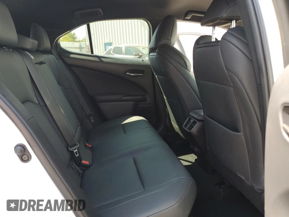 2021 Lexus UX 250h F Sport with VIN JTHE9JBH0M2043962, listed as a Copart auction lot 62220935 with 43,278 mi miles and Salvage title. Bid and sale history available at DreamBid. Image 11.