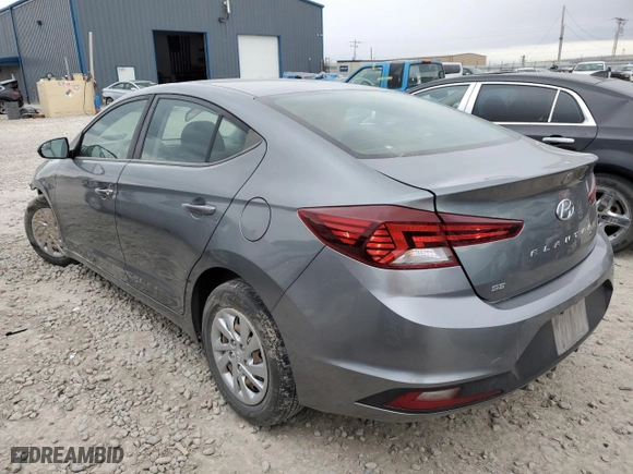 2019 Hyundai Elantra SE with VIN KMHD74LF9KU777403, listed as a Copart auction lot 48538675 with 63,489 mi miles and Salvage Title. Bid and sale history available at carsss.com. Image 2.