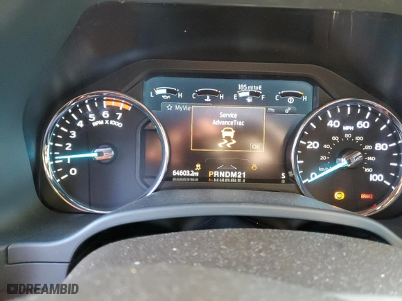 2022 Ford Super Duty F-250 SRW XL with VIN 1FT7W2B67NEE78646, listed as a Copart auction lot 50261735 with 64,603 mi miles and Salvage Title. Bid and sale history available at carsss.com. Image 9.