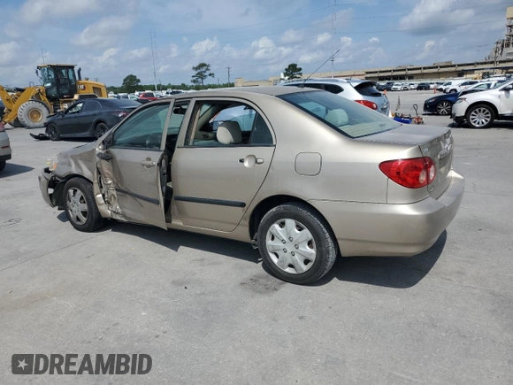 2006 Toyota Corolla CE with VIN 1NXBR32E06Z746664, listed as a Copart auction lot 53706325 with Not Provided miles and Salvage Title. Bid and sale history available at DreamBid. Image 2.