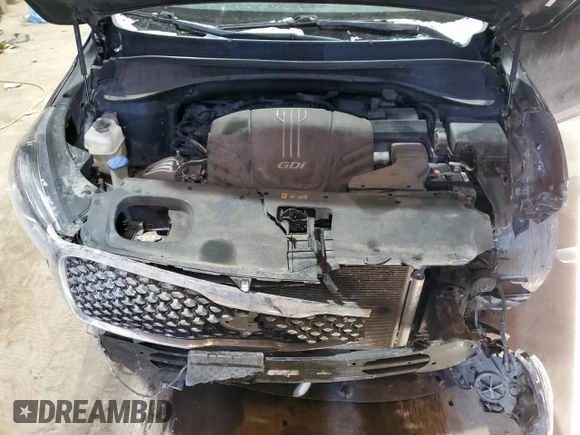 2018 Kia Sorento SX with VIN 5XYPKDA54JG421158, listed as a Copart auction lot 89214145 with 148,366 mi miles and Salvage Title. Bid and sale history available at carsss.com. Image 12.