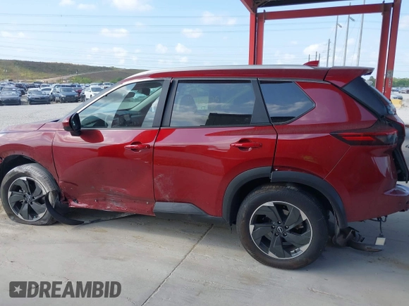 2024 Nissan Rogue SV with VIN JN8BT3BA5RW002509, listed as a IAAI auction lot 41579914 with 12,753 mi miles and . Bid and sale history available at carsss.com. Image 13.