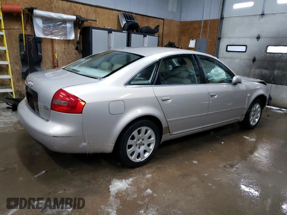 2000 Audi A6 z VIN WAUEH24B8YN012379, wystawiony jako Copart lot #42292685 z przebiegiem 62 112 mil mil oraz Czysty tytuł • Clean title. Historia ofert i sprzedaży dostępna na DreamBid. Obrazek 3.