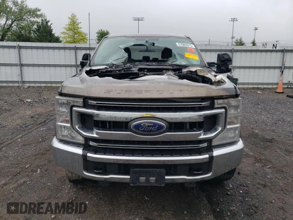 2022 Ford F-250 XL with VIN 1FT7W2B60NEF06206, listed as a Copart auction lot 57085915 with Not provided miles and Salvage title. Bid and sale history available at DreamBid. Image 5.