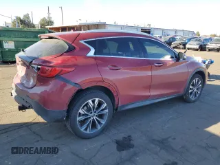 2017 Infiniti QX30 Premium with VIN SJKCH5CR2HA037261, listed as a Copart auction lot 81511084 with 72,345 mi miles and Salvage title. Bid and sale history available at DreamBid. Image 3.