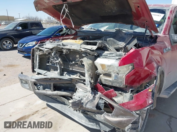 2016 Ford F-150 XL with VIN 1FTEW1CP9GKF45440, listed as a IAAI auction lot 41690985 with Not Provided miles and . Bid and sale history available at carsss.com. Image 6.