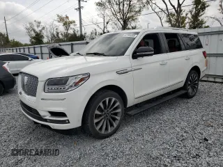 2021 Lincoln Navigator Reserve with VIN 5LMJJ2LT2MEL07612, listed as a Copart auction lot 47704355 with 0 mi miles and Non Repairable. Bid and sale history available at carsss.com. Image 1.