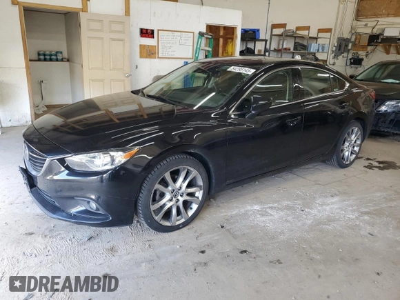 2015 Mazda 6 i Grand Touring with VIN JM1GJ1W63F1166044, listed as a Copart auction lot 54295145 with 181,911 mi miles and Clean Title. Bid and sale history available at carsss.com. Image 1.