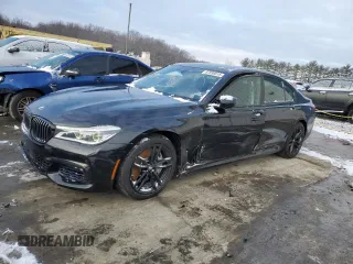 2017 BMW 7 Series ALPINA B7 xDrive with VIN WBA7F2C54HG421834, listed as a Copart auction lot 87898015 with 70,871 mi miles and Salvage Title. Bid and sale history available at carsss.com. Image 1.