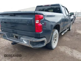 2020 Chevrolet Silverado 1500 LT with VIN 1GCRYDED3LZ169836, listed as a IAAI auction lot 41381881 with 98,804 mi miles. Bid and sale history available at carsss.com. Image 4.