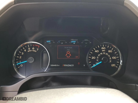 2016 Ford F-150 XLT with VIN 1FTEW1EG5GKF95166, listed as a Copart auction lot 53679115 with 193,449 mi miles and Clean Title. Bid and sale history available at carsss.com. Image 9.
