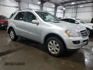 2007 Mercedes-Benz M 350 with VIN 4JGBB86E37A226893, listed as a Copart auction lot 46915485 with 171,518 mi miles and Salvage Title. Bid and sale history available at DreamBid. Image 4.