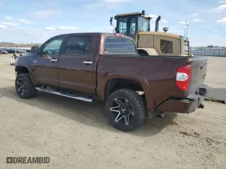 2015 Toyota Tundra 4WD Truck Platinum with VIN 5TFAY5F14FX438207, listed as a Copart auction lot 52706155 with 156,683 mi miles and Clean Title. Bid and sale history available at carsss.com. Image 2.