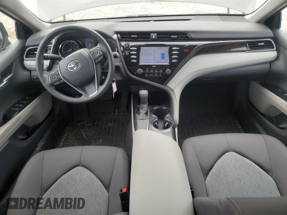 2020 Toyota Camry LE with VIN 4T1C11AKXLU990227, listed as a Copart auction lot 54659915 with 44,435 mi miles and Salvage Title. Bid and sale history available at DreamBid. Image 8.