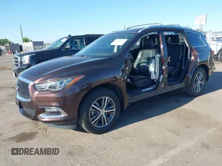 2019 Infiniti QX60 Pure with VIN 5N1DL0MM4KC569307, listed as a IAAI auction lot 42300605 with 40,336 mi miles and . Bid and sale history available at DreamBid. Image 18.