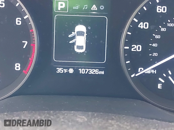 2018 Hyundai Elantra GL with VIN KMHD84LFXJU612021, listed as a IAAI auction lot 41634056 with 107,326 mi miles and . Bid and sale history available at DreamBid. Image 15.
