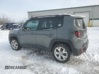 2020 Jeep Renegade Limited with VIN ZACNJBD16LPL76313, listed as a Copart auction lot 43918385 with 69,134 mi miles and Salvage title. Bid and sale history available at DreamBid. Image 2.