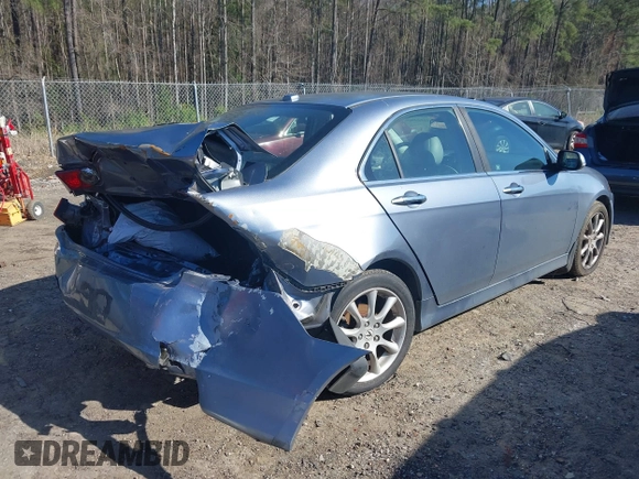 2007 Acura TSX with VIN JH4CL96857C010813, listed as a IAAI auction lot 41824969 with 293,381 mi miles. Bid and sale history available at carsss.com. Image 4.