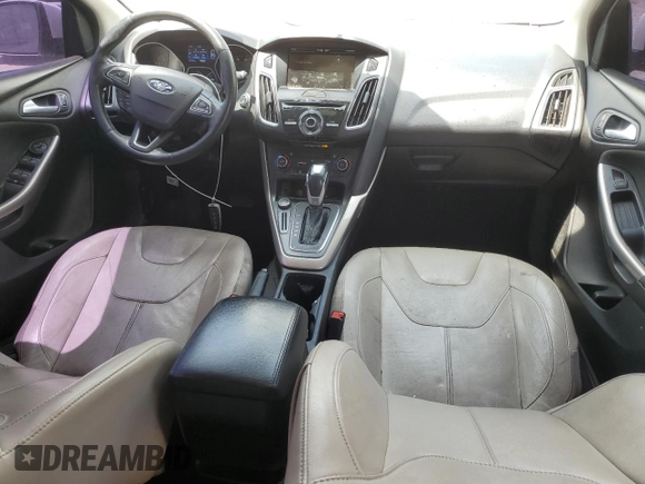 2015 Ford Focus Titanium with VIN 1FADP3N23FL375368, listed as a Copart auction lot 60707305 with 153,300 mi miles and Clean title. Bid and sale history available at DreamBid. Image 8.