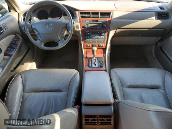 2000 Acura RL with VIN JH4KA9652YC004816, listed as a Copart auction lot 53718725 with Not Provided miles and Salvage Title. Bid and sale history available at DreamBid. Image 8.