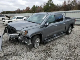 2019 GMC Sierra 1500 SLT z VIN 3GTU9DEDXKG211828, wystawiony jako Copart lot #84174264 z przebiegiem Nie podano mil oraz Szkoda całkowita • Salvage title. Historia ofert i sprzedaży dostępna na DreamBid. Obrazek 1.