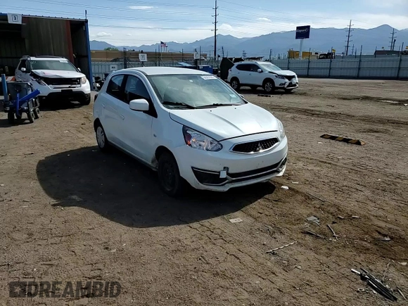 2020 Mitsubishi Mirage ES z VIN ML32A3HJ1LH003969, wystawiony jako Copart lot #58267865 z przebiegiem 89 887 mil mil oraz Szkoda całkowita • Salvage title. Historia ofert i sprzedaży dostępna na DreamBid. Obrazek 13.