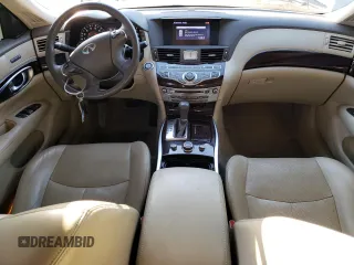 2012 Infiniti M37 with VIN JN1BY1AR4CM391352, listed as a Copart auction lot 75222834 with 160,035 mi miles and Salvage Title. Bid and sale history available at carsss.com. Image 8.