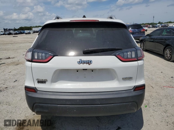 2020 Jeep Cherokee Latitude with VIN 1C4PJMCB8LD579560, listed as a Copart auction lot 54361135 with 116,149 mi miles and Salvage Title. Bid and sale history available at carsss.com. Image 6.