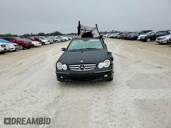 2009 Mercedes-Benz CLK 350 with VIN WDBTK56F29T104192, listed as a Copart auction lot 81130764 with Not Provided miles and Salvage Title. Bid and sale history available at DreamBid. Image 11.