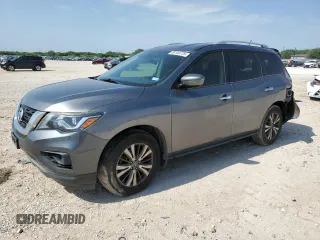2017 Nissan Pathfinder SL z VIN 5N1DR2MN8HC632503, wystawiony jako Copart lot #56140735 z przebiegiem 102 898 mil mil oraz Szkoda całkowita • Salvage title. Historia ofert i sprzedaży dostępna na DreamBid. Obrazek 1.